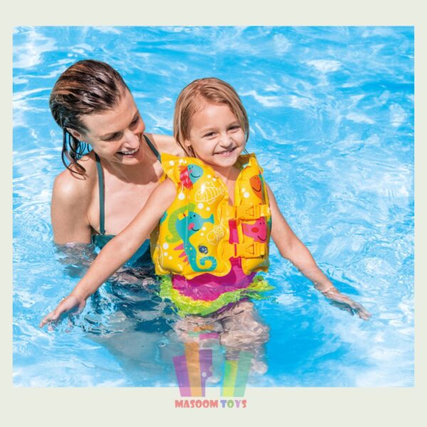 Tropical Buddies Inflatable Life Jacket