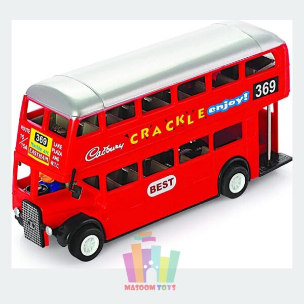 Shinsei DX Double Decker Bus Toy