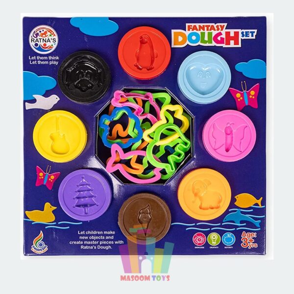 Ratna's Fantasy Dough Clay 8in1