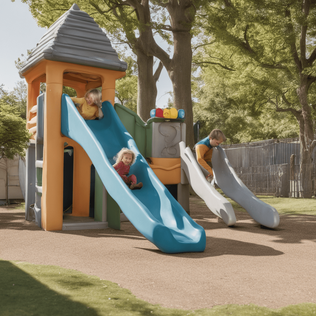 small-slide-with-toddlers-playing-in-it-661453774