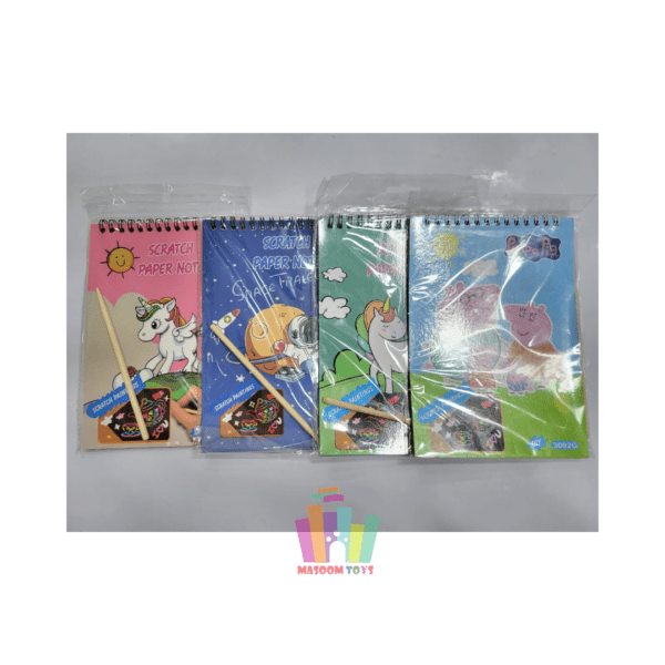 MINI magical SCRATCH Bookunit count -1
