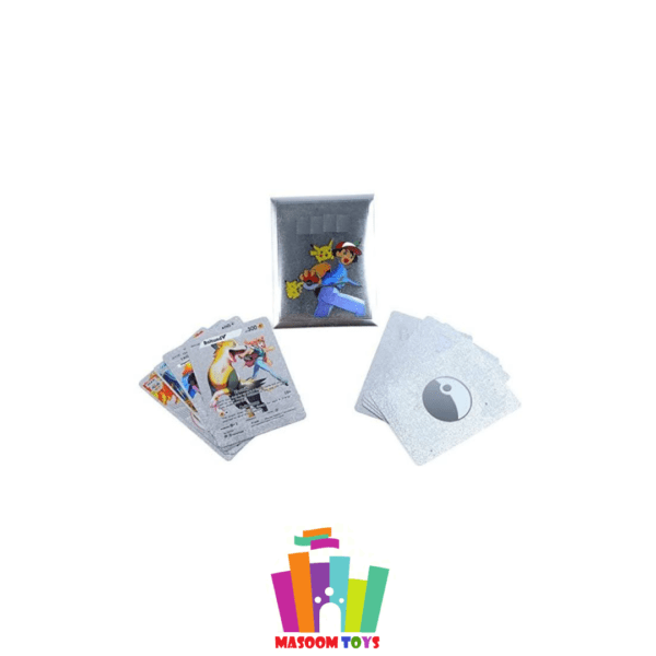  10 PCS Silver Foil Card