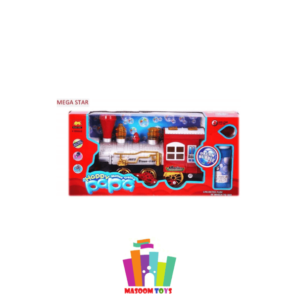 Bubble Train Engine Toy Set